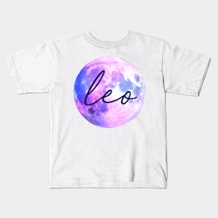 Leo Moon Quote Kids T-Shirt